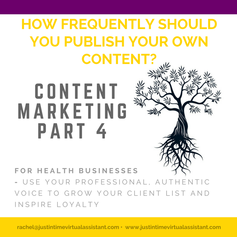How Frequently Should you publish your Own Content? – Content Marketing #4